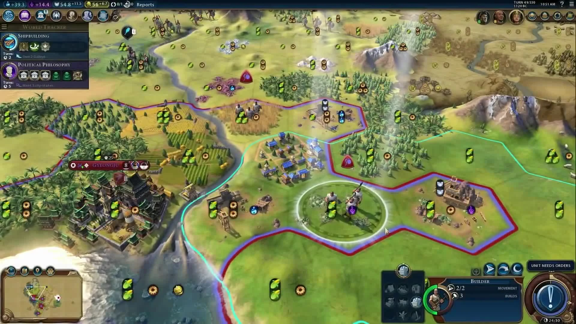 CIVILIZATION VI: RISE AND FALL. Новые нации в дополнении: Корея, Нидерланды, Монголия, Кри