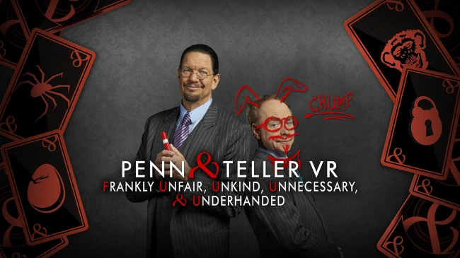 Собирайте яйца и отмахивайтесь от пауков в сборнике мини-игр Penn & Teller VR: F U, U, U, & U