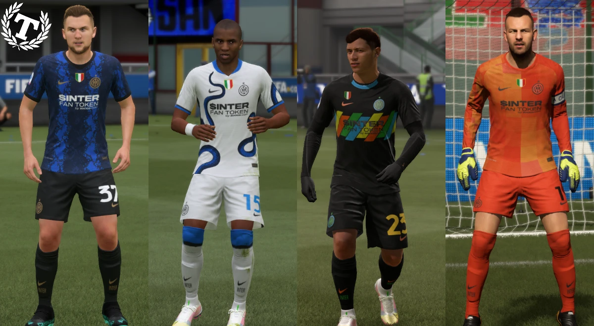 FIFA 21 "Комплект форм Интера на сезон 21-22"