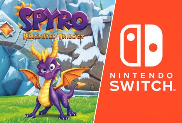 Изображение коробки Spyro Reignited Trilogy для Nintendo Switch