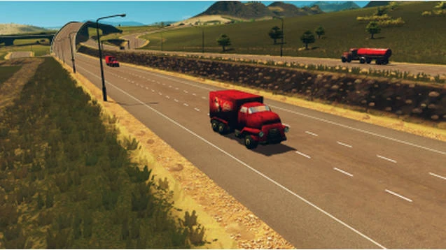 Cities: Skylines "Nuka-Cola Truck"