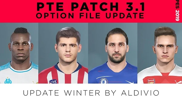 Pro Evolution Soccer 2019 "OF PTE 3.1 Winter Transfer Update"