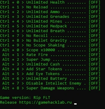 Sniper Ghost Warrior Contracts 2: Трейнер/Trainer (+19) [Rip FLT] {LIRW / GHL}