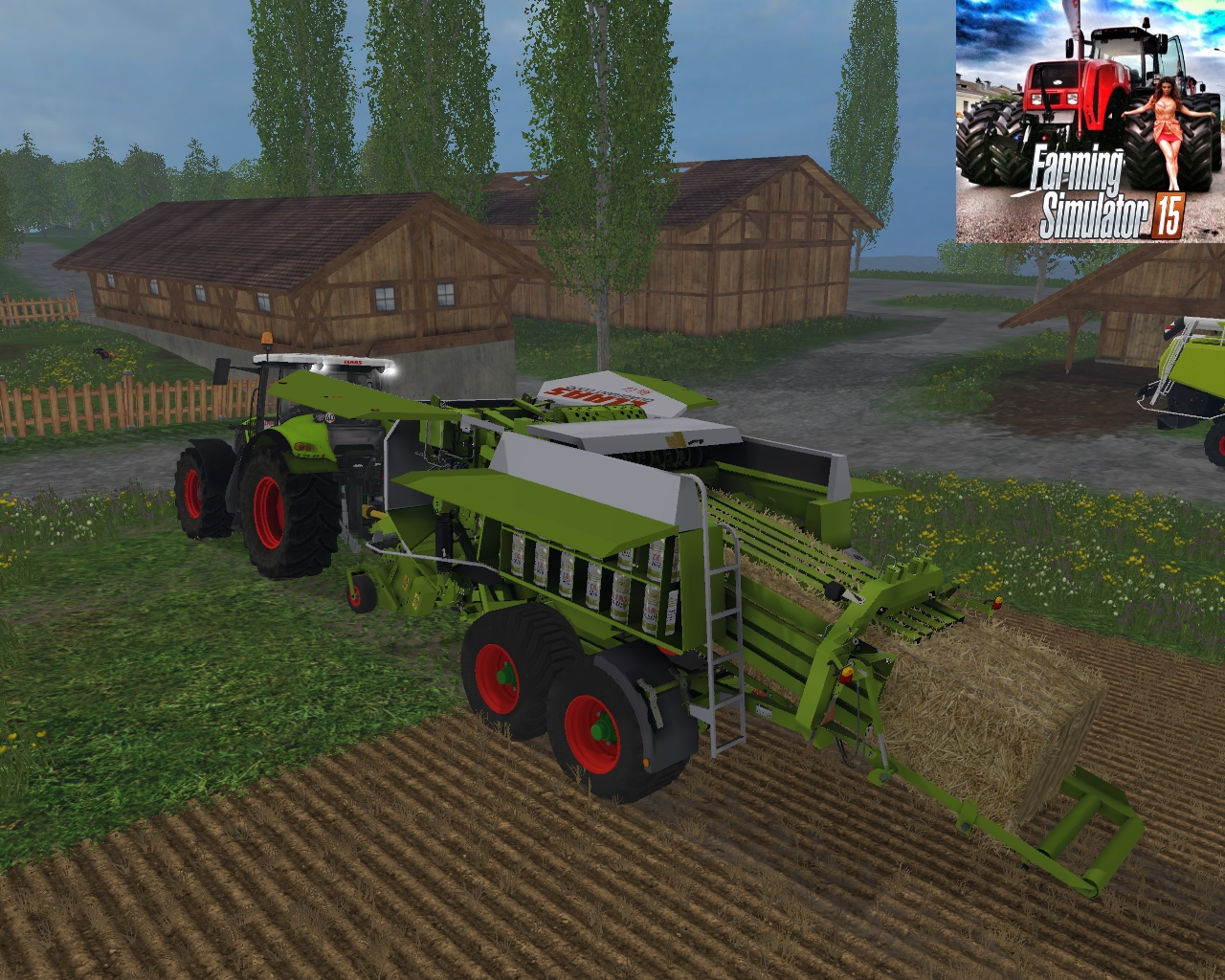 Farming Simulator 15 "Claas Quadrant 2200 v1.0"