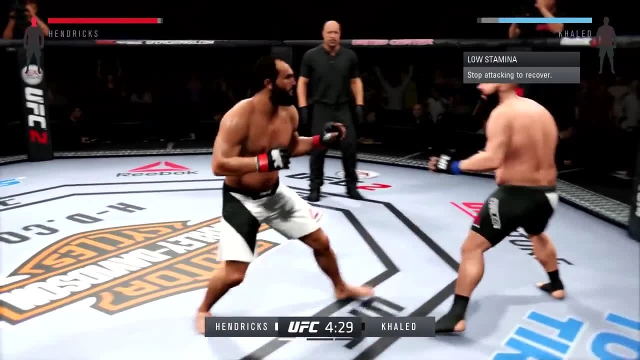 UFC 2 "Бой Hendrick vs Khaled "