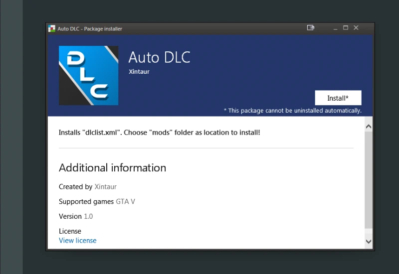Grand Theft Auto 5 "Auto DLC 1.2.1"