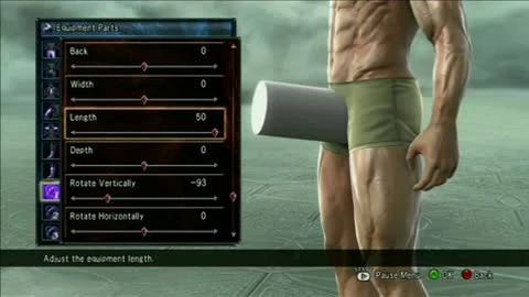 Soul Calibur 5 "Туториал: Как сделать пенис"