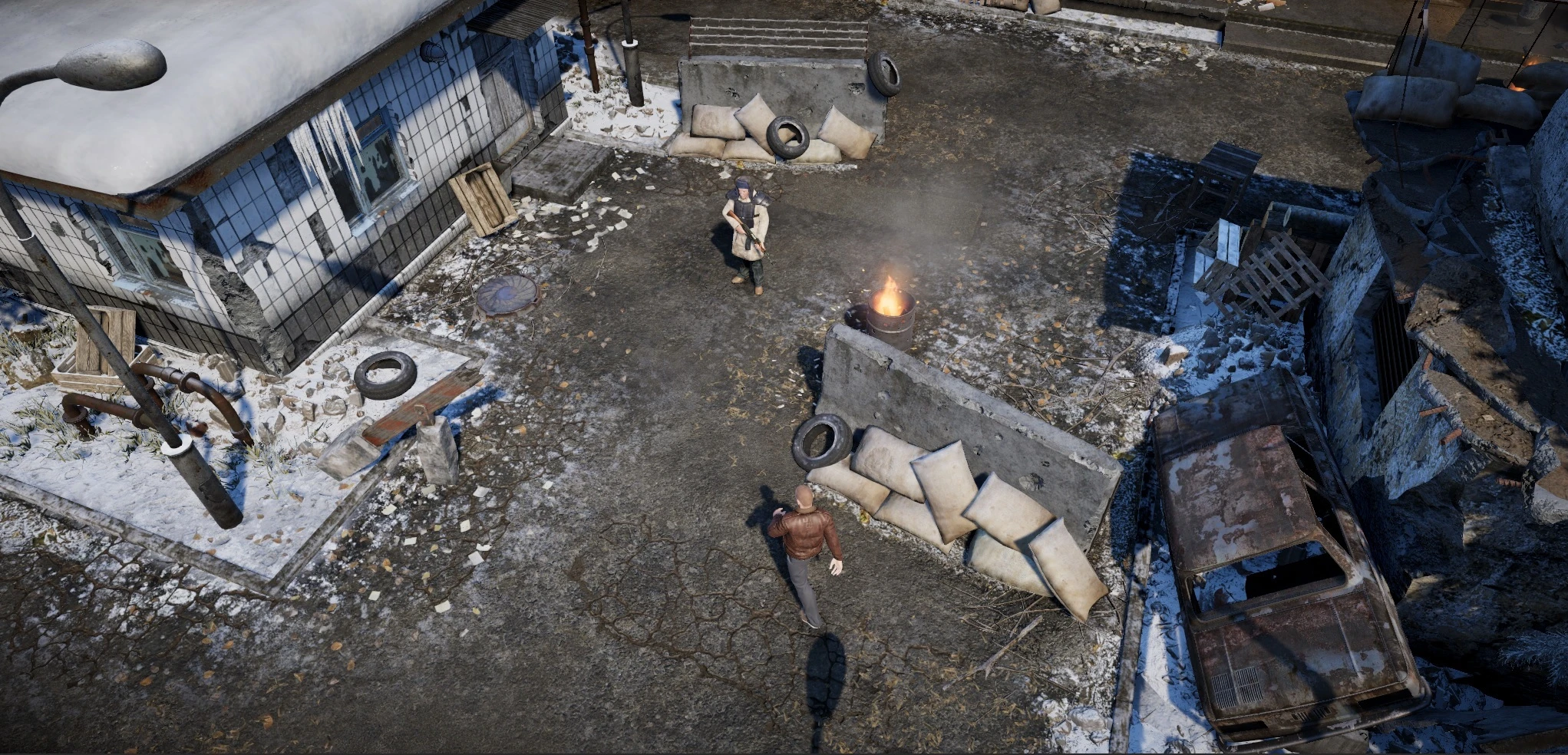 ATOM RPG : новые скриншоты и концепт-арты Трудограда