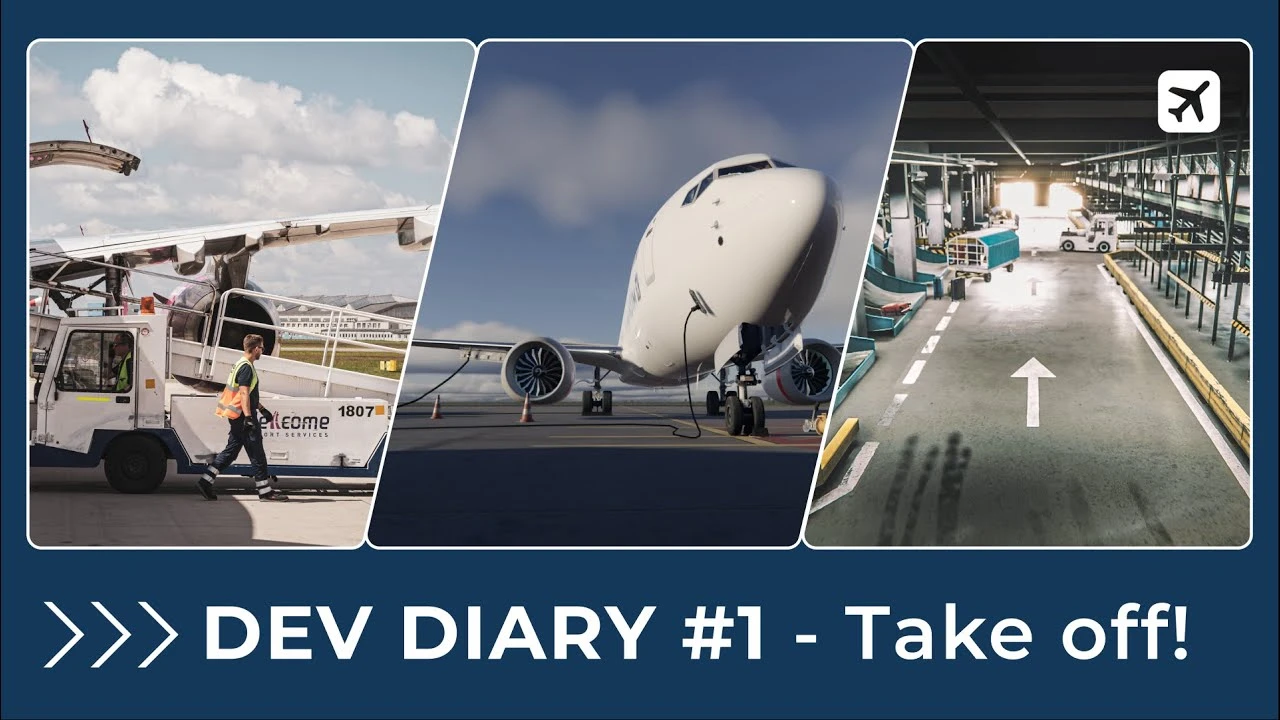 Разработчики AirportSim рассказали об игре в новом видео