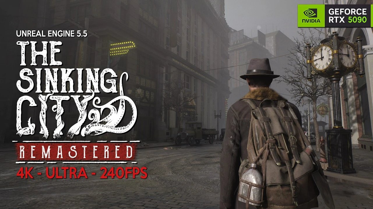 Первые 40 минут обновленного хоррора The Sinking City