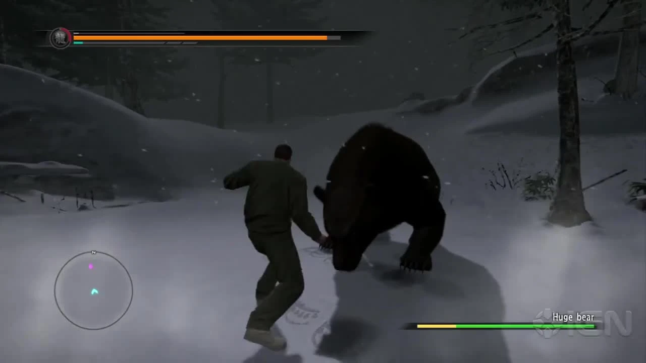 Yakuza 5 - Схватка с медведем