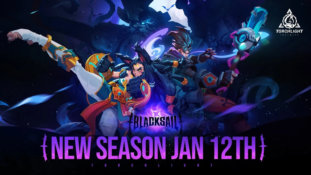 12 января 2023 года в Torchlight: Infinite стартует сезон Blacksail