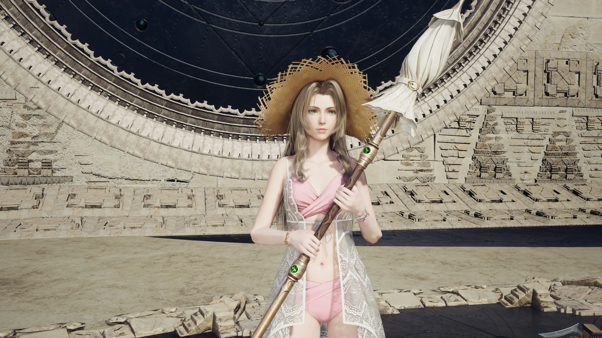 Final Fantasy 7 Rebirth "Наряд для Айрис Sunny Robe из EverCrisis"