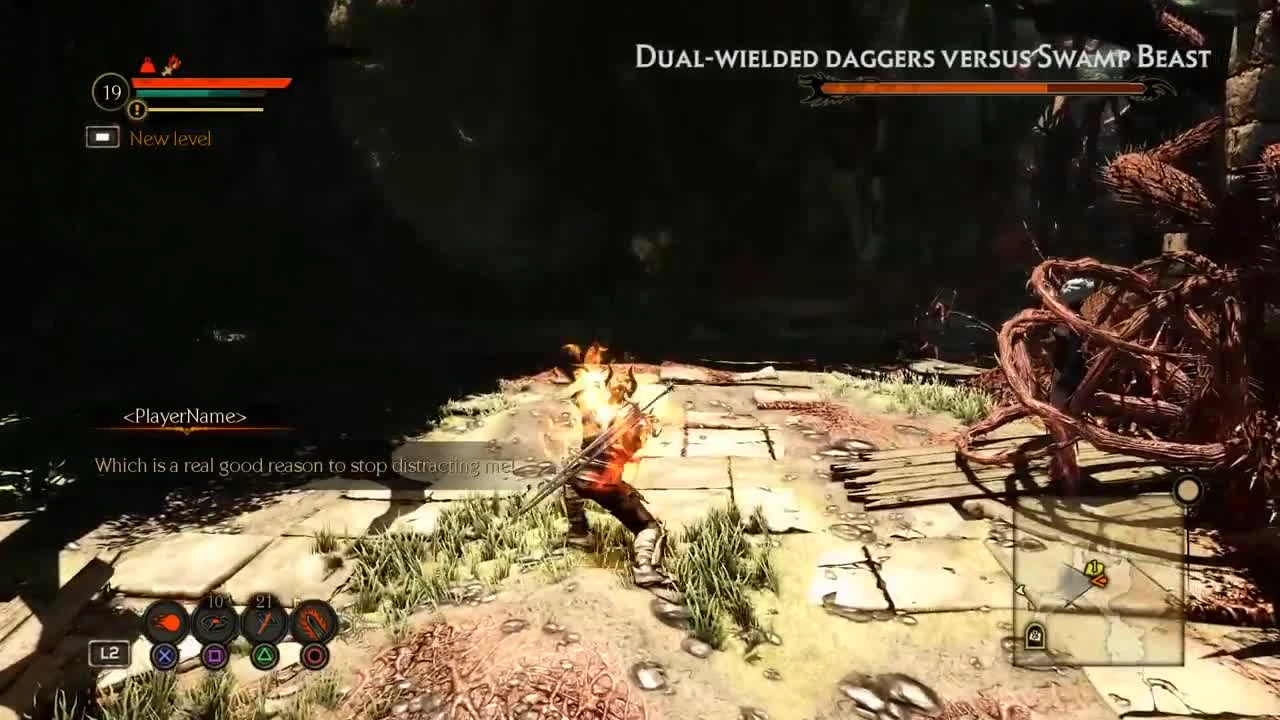 Bound by Flame "Геймплей (PS4)"