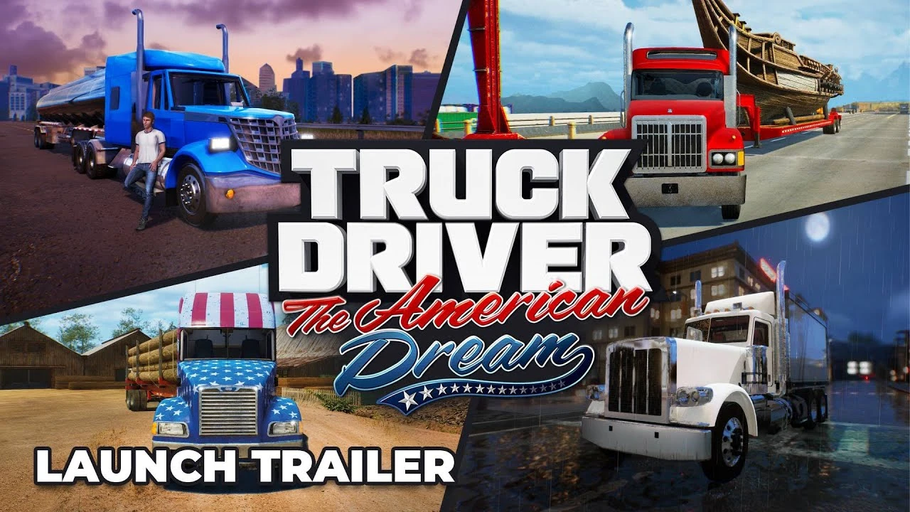 Симулятор американского дальнобойщика Truck Driver: The American Dream вышел на PS5 и Xbox Series