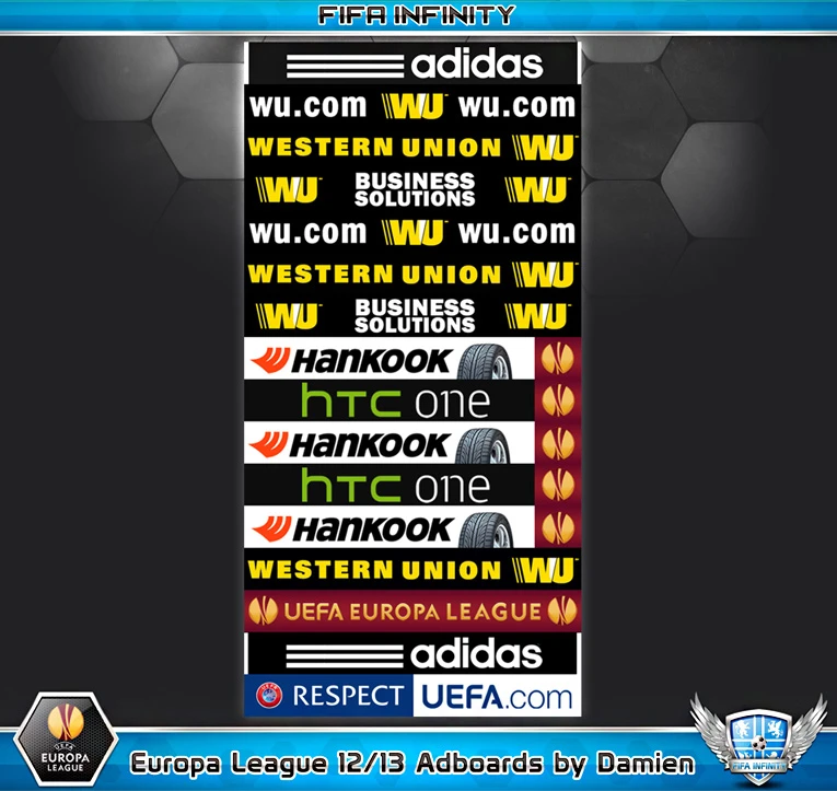 FIFA 13 "Europa League 12-13 Adboards"