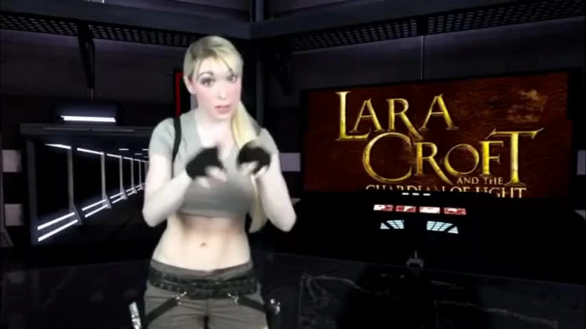 Lara Croft and the Guardian of Light - обзор от Angry Joe [Русская озвучка]