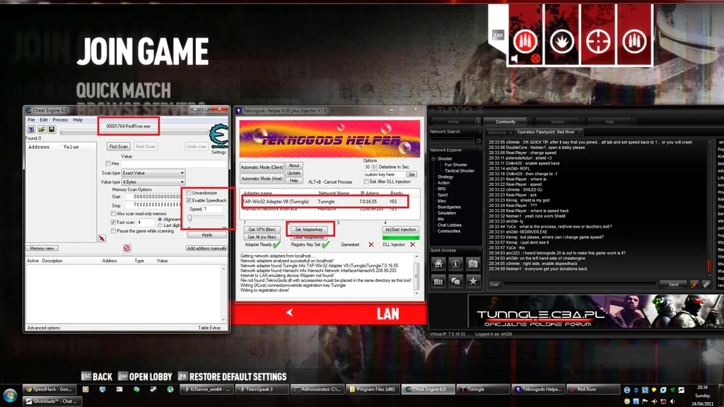 Играем через Tunngle в Operation Flashpoint: Red River coop