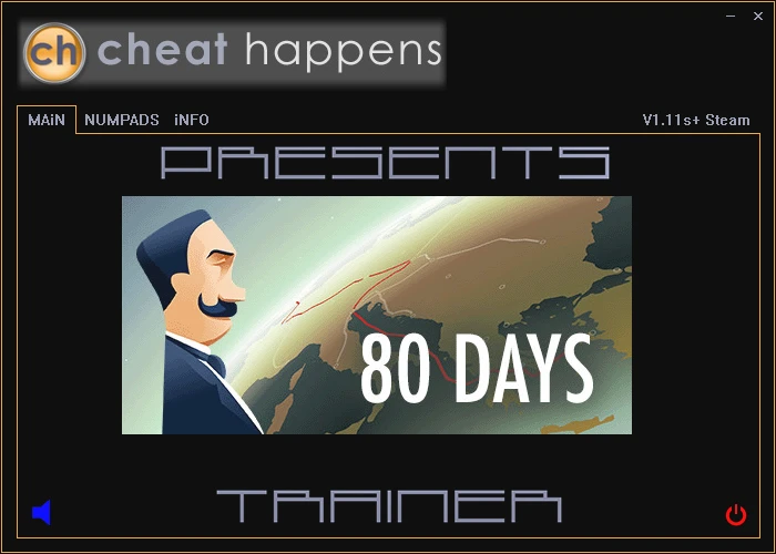 80 Days: Трейнер/Trainer (+2) [1.11s: Steam] {elDDS}