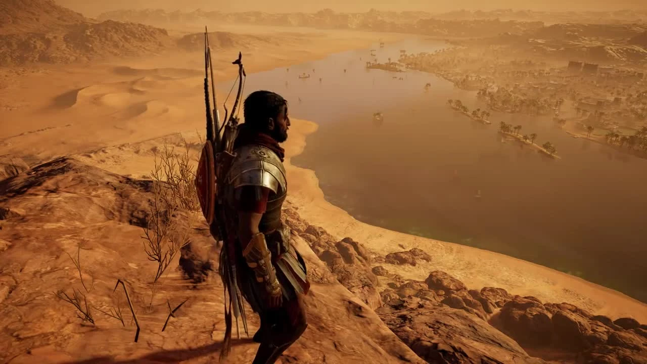 Assassin's Creed Origins - Почему графика стала хуже?