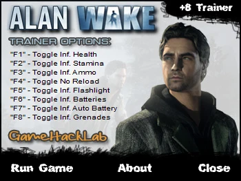 Alan Wake: Трейнер/Trainer (+8) [1.06.17.0154] {CuBiC}
