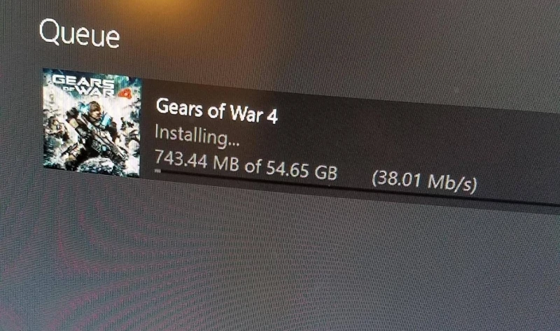 Стартовала предзагрузка Gears of War 4 на Xbox One. Весит 54.6 ГБ