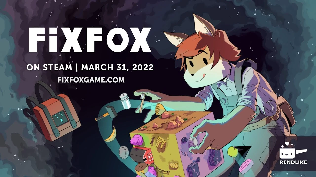 Приключенческая 2D-игра FixFox выйдет на ПК в Steam в конце марта