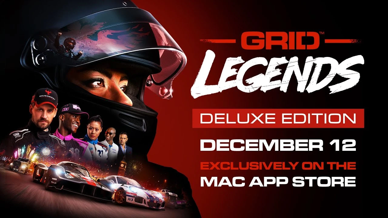 GRID Legends: Deluxe Edition появится на macOS в Mac App Store 12 декабря