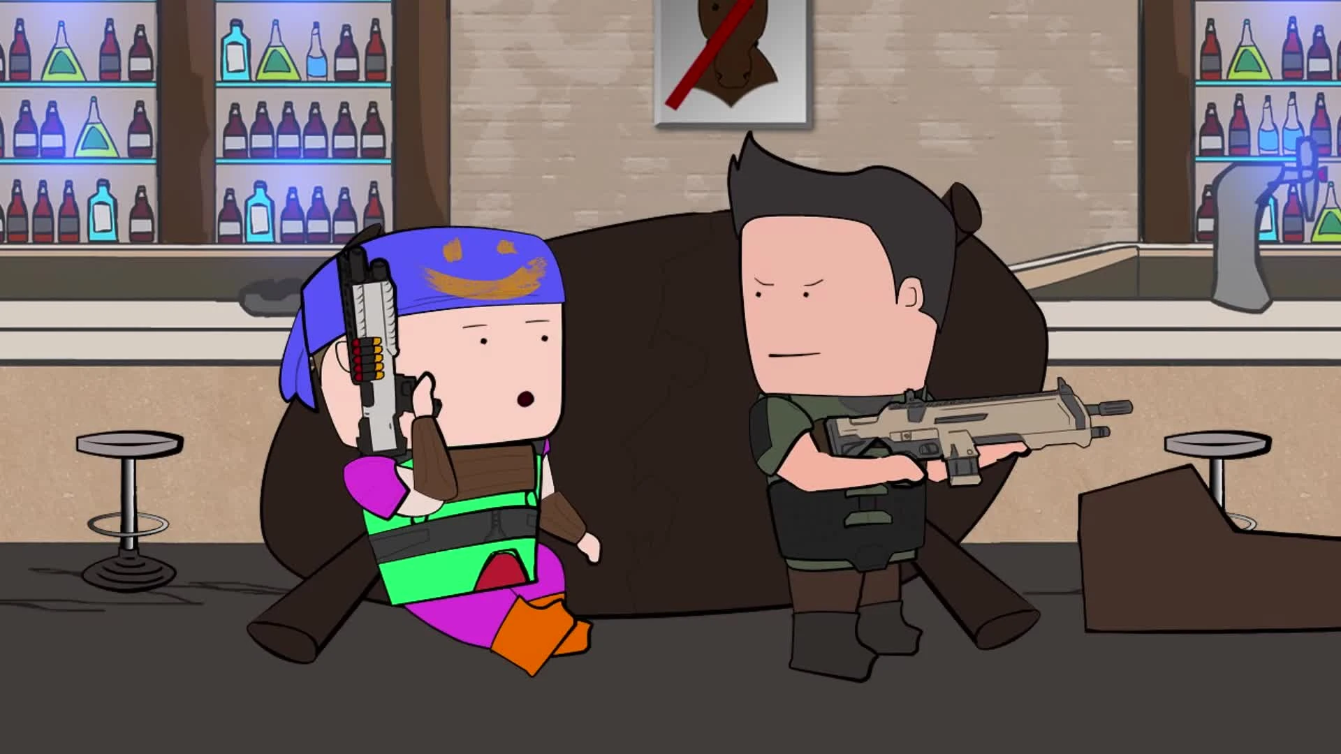 Уэс и Флинн Играют в XCOM 2