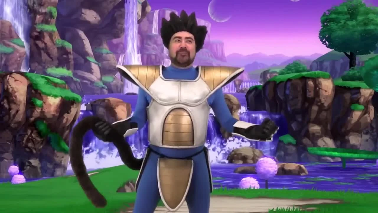 Dragon Ball FighterZ - Пародийный скетч от Angry Joe