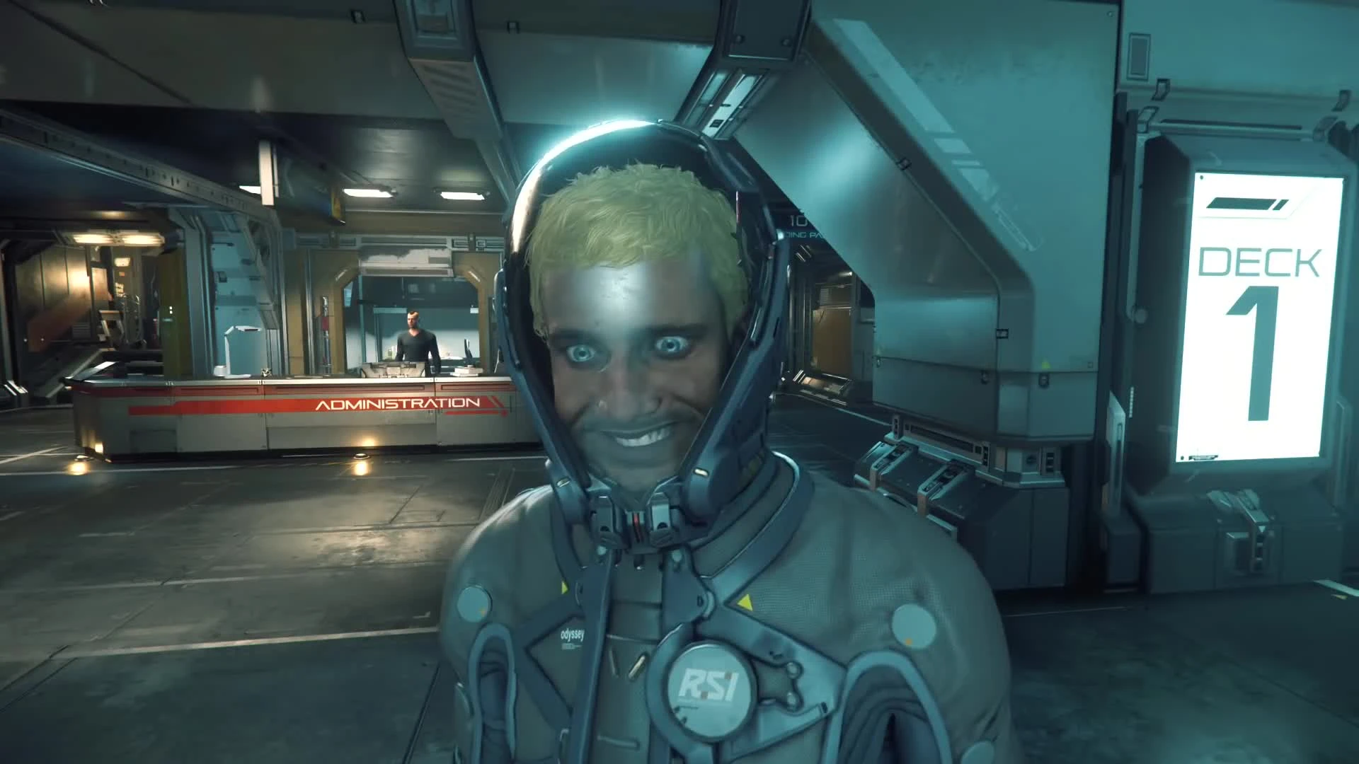 Star Citizen - Технология трекинга лица в действии