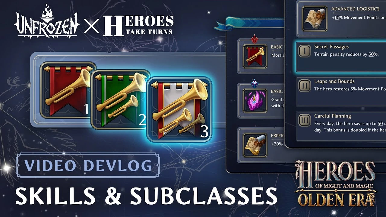 Разработчики Heroes Olden Era рассказали про навыки