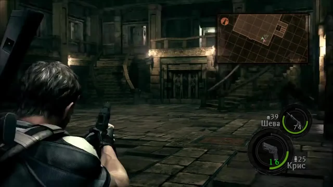 Прохождение Resident Evil 5 CO-OP Дмитрий Бэйл и TheEasyNick - Часть 14: Кошки Мышки