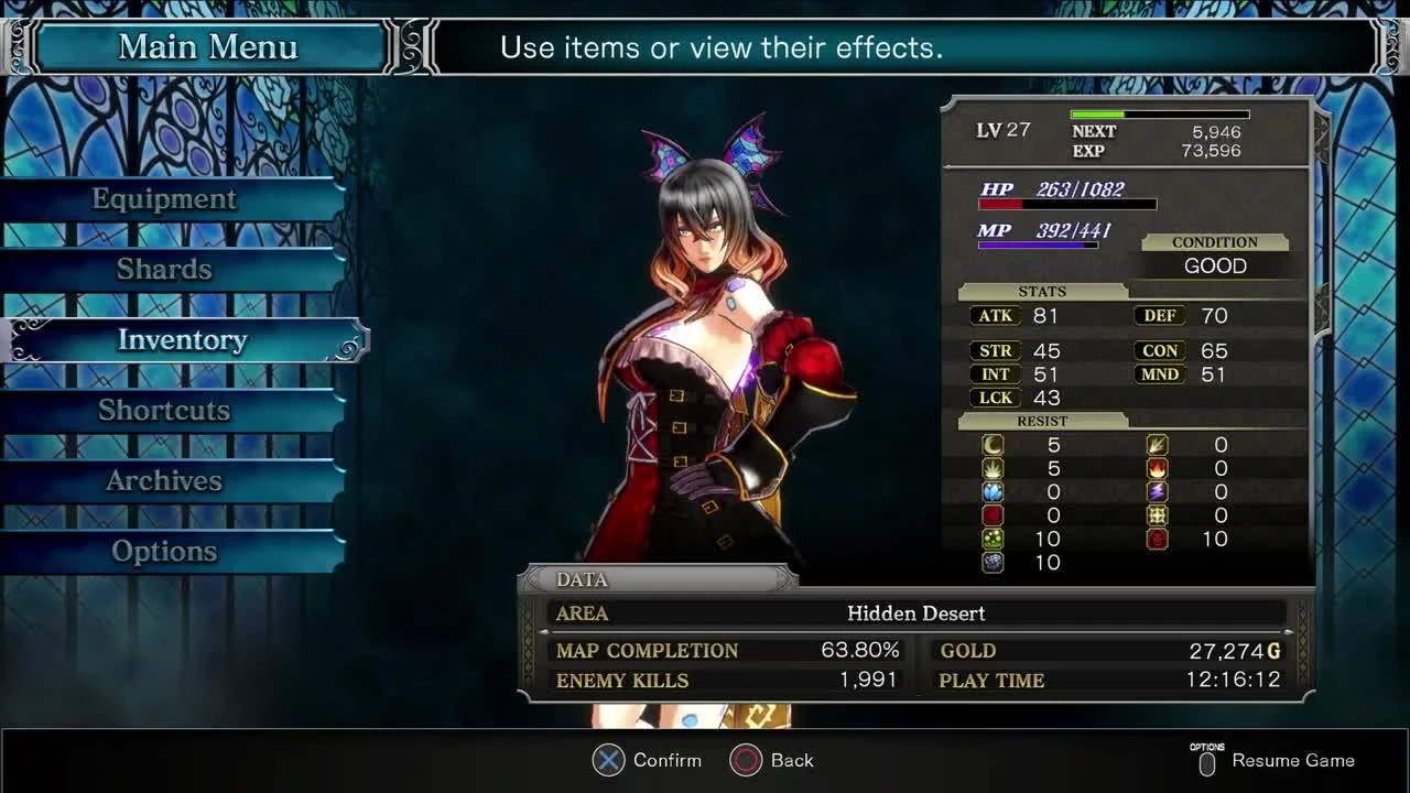 Bloodstained- Ritual of the Night - Альфред босс