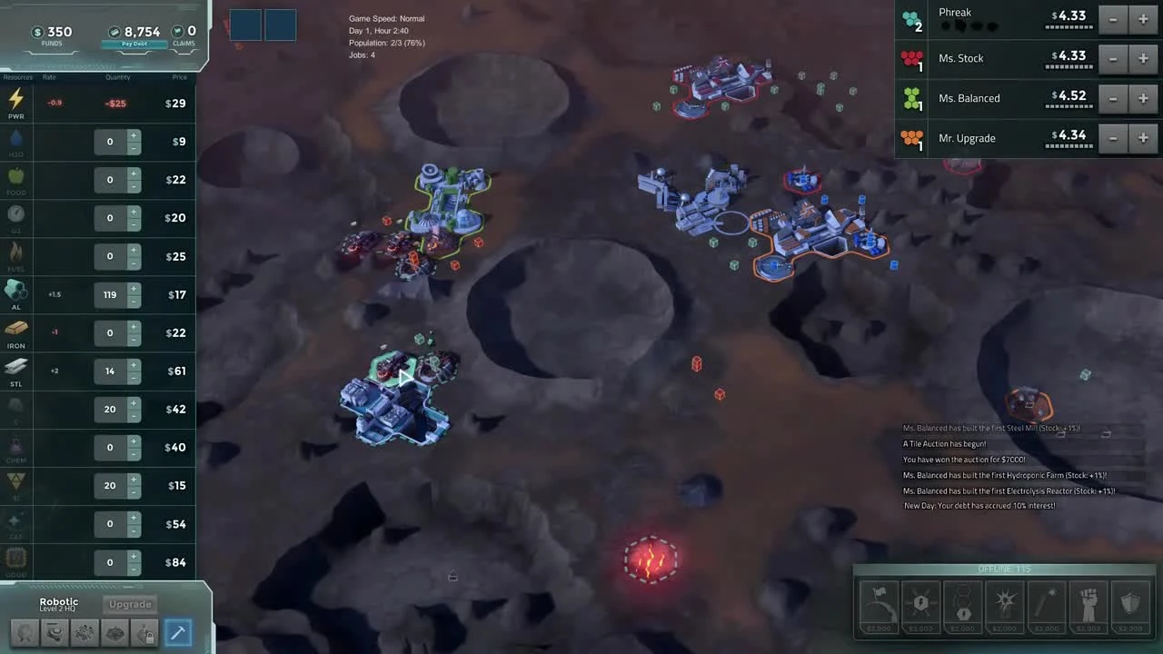 Offworld Trading Company "Дебютное видео"