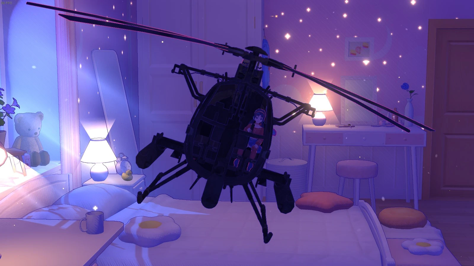 MiSide "Вертолет MH-6 Little Bird"