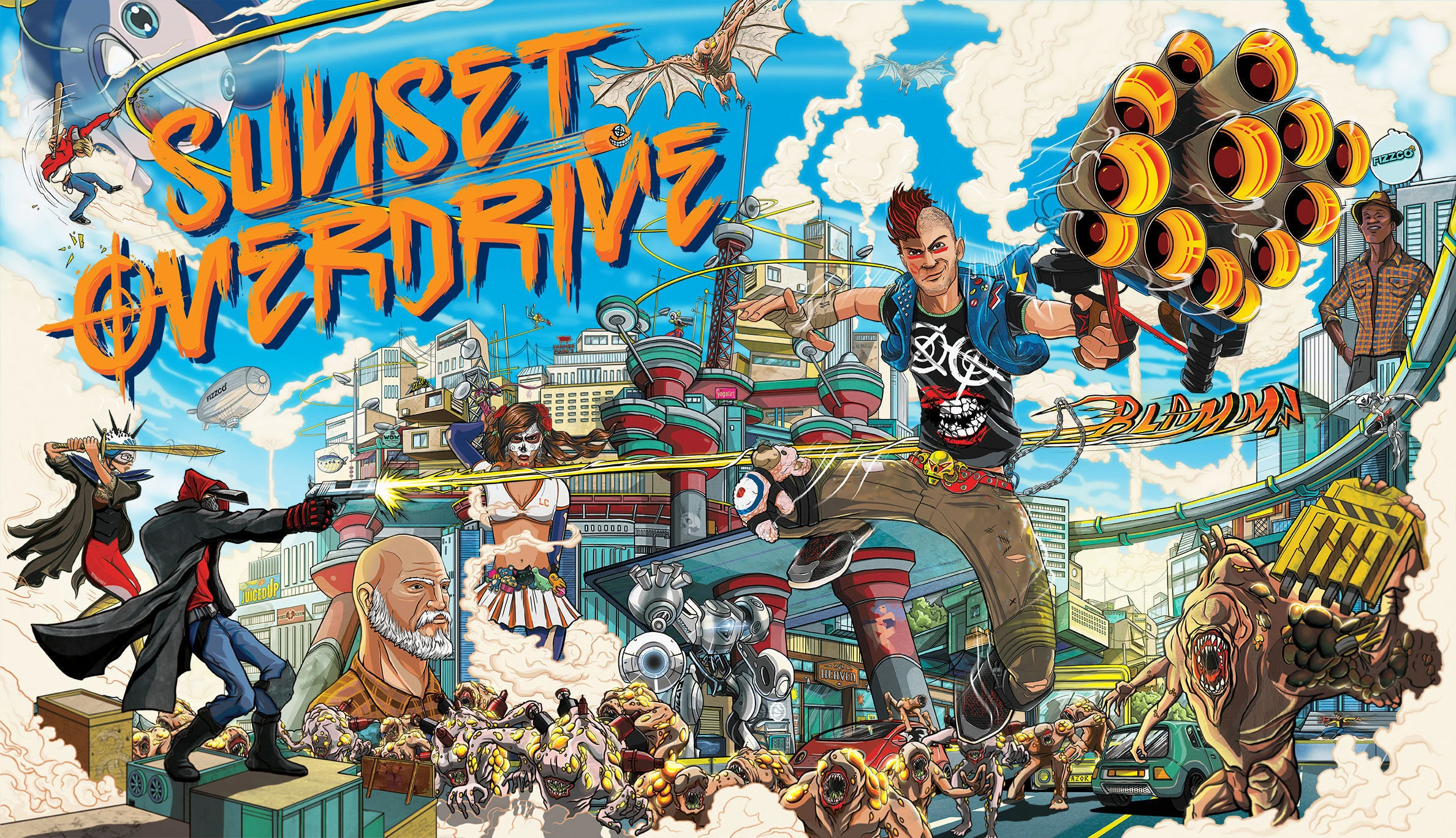 Sunset Overdrive заметили на сайте базы данных Steam