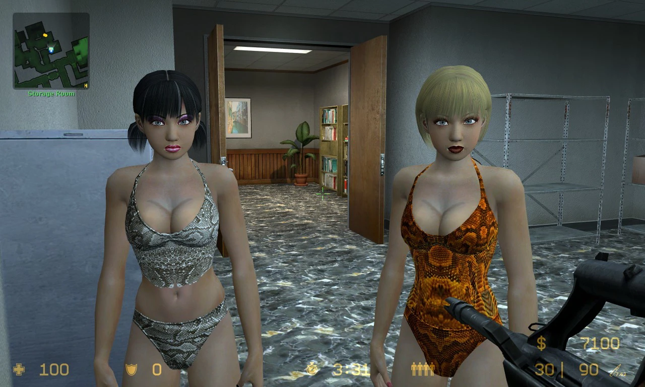 Counter Strike: Source "Заложницы в змеиной коже"