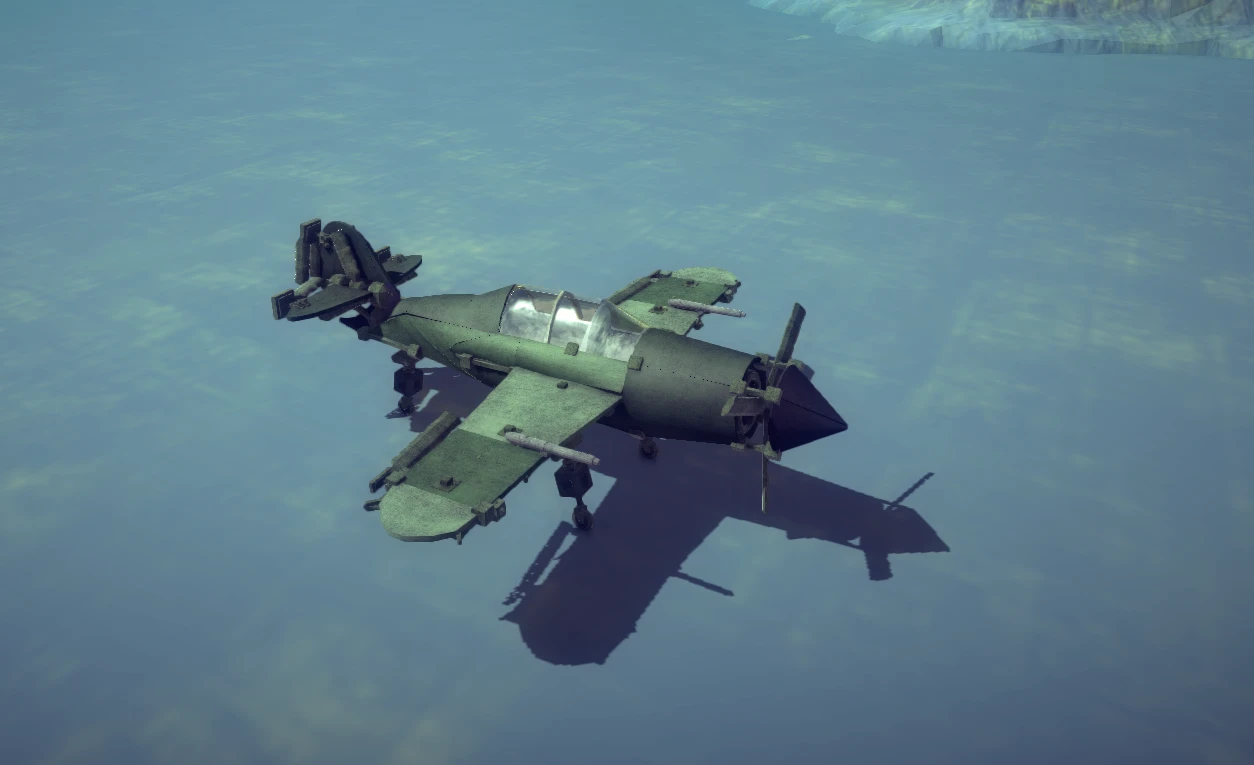 Besiege "Самолет-истребитель"