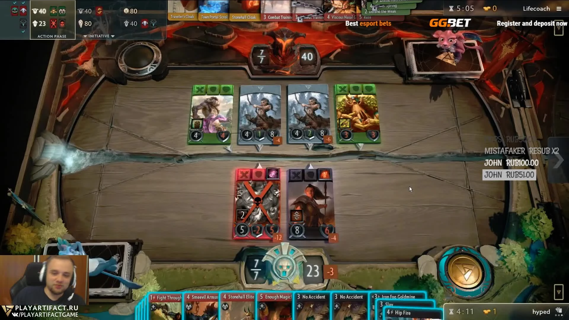 SilverName жестко высказался о Artifacte!