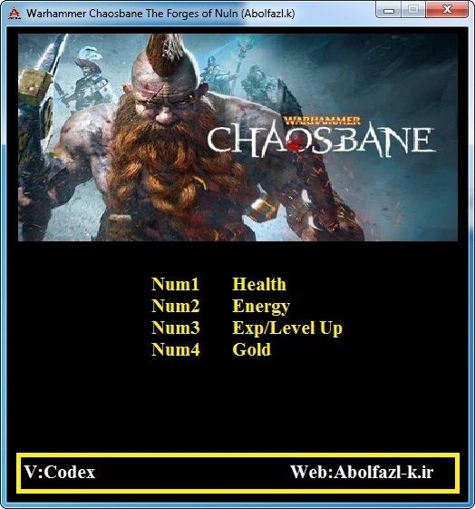 Warhammer Chaosbane The Forges of Nuln: Трейнер/Trainer (+4) [10.03.20] {Abolfazl.k}