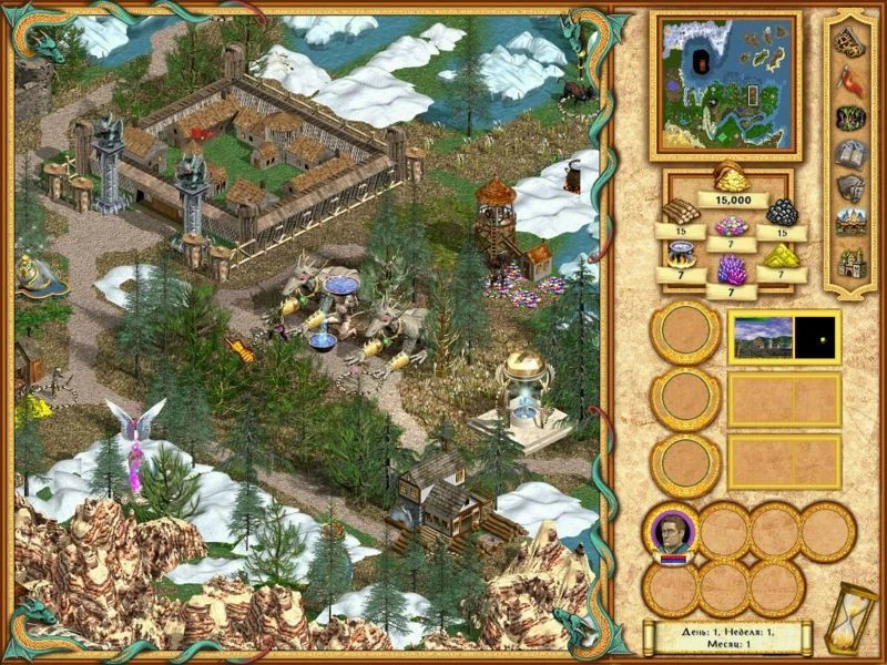 Heroes of Might and Magic 4 "Карта - Сказка"