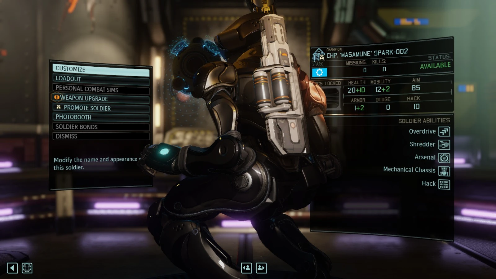 XCOM 2 "[WOTC] Пусковая установка Искры Redux"