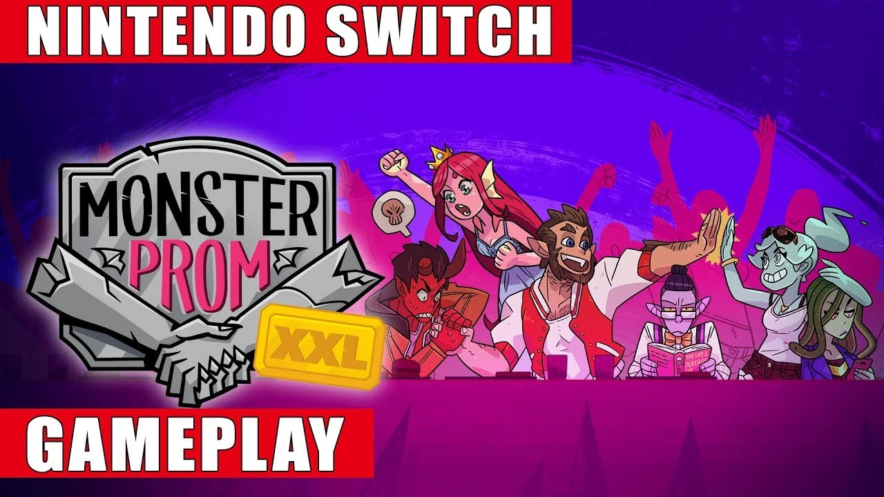 Видео игрового процесса симулятора свиданий с монстрами Monster Prom: XXL