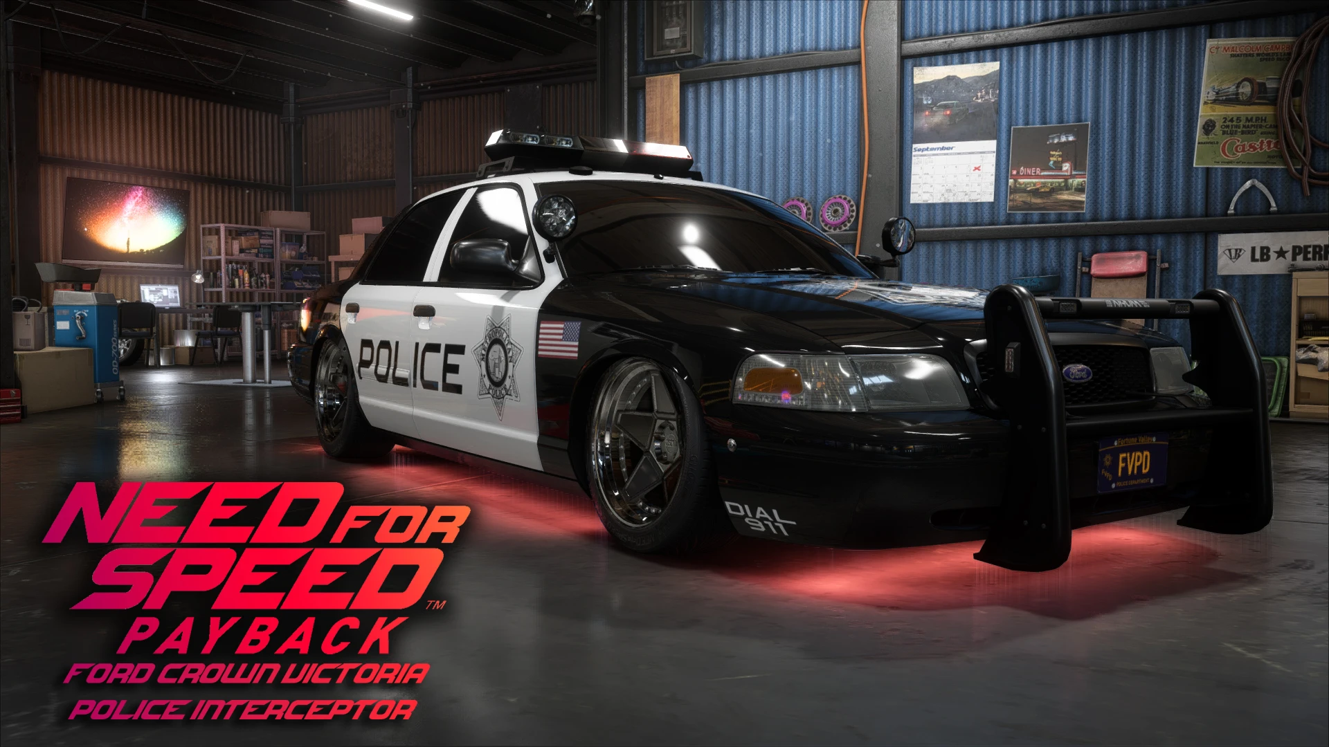 Need for Speed Payback "Ford Crown Victoria Police Interceptor 2008"