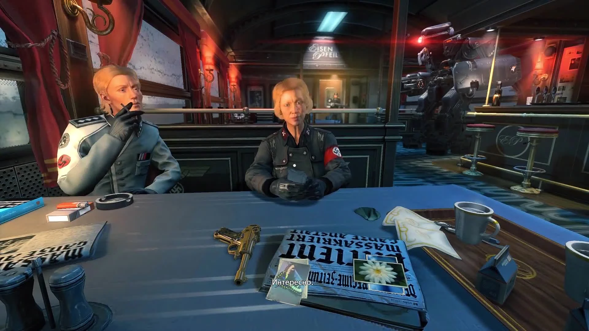 Wolfenstein: The New Order "Баги, Приколы, Фейлы"