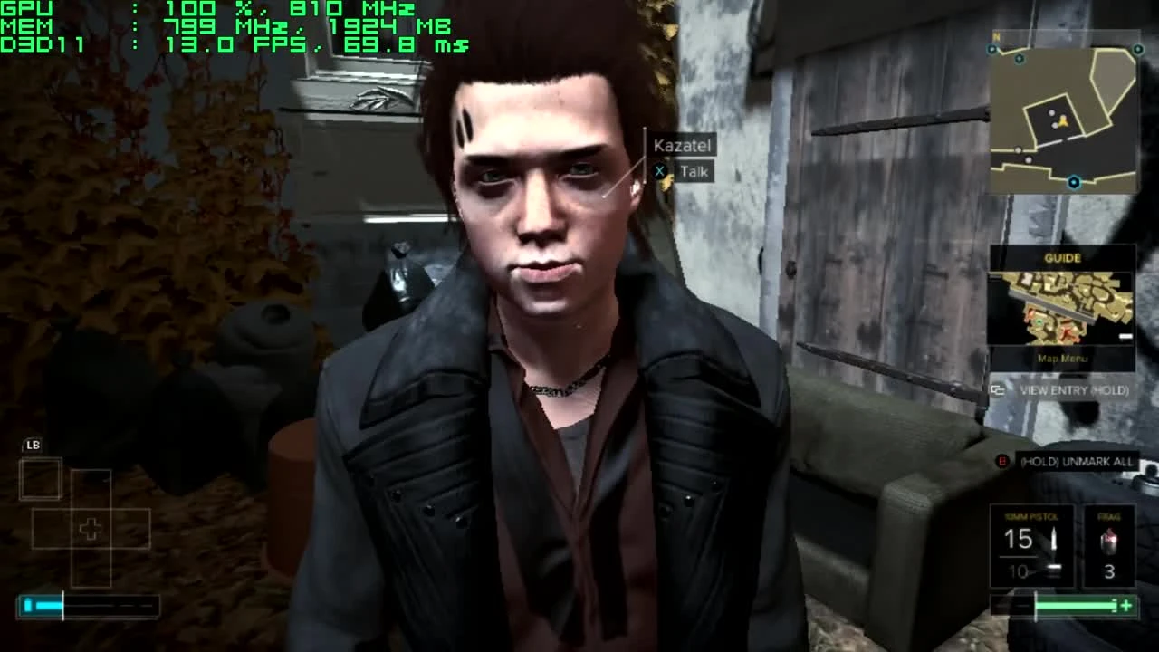 Deus Ex: Mankind Divided - Геймплей на GeForce 610