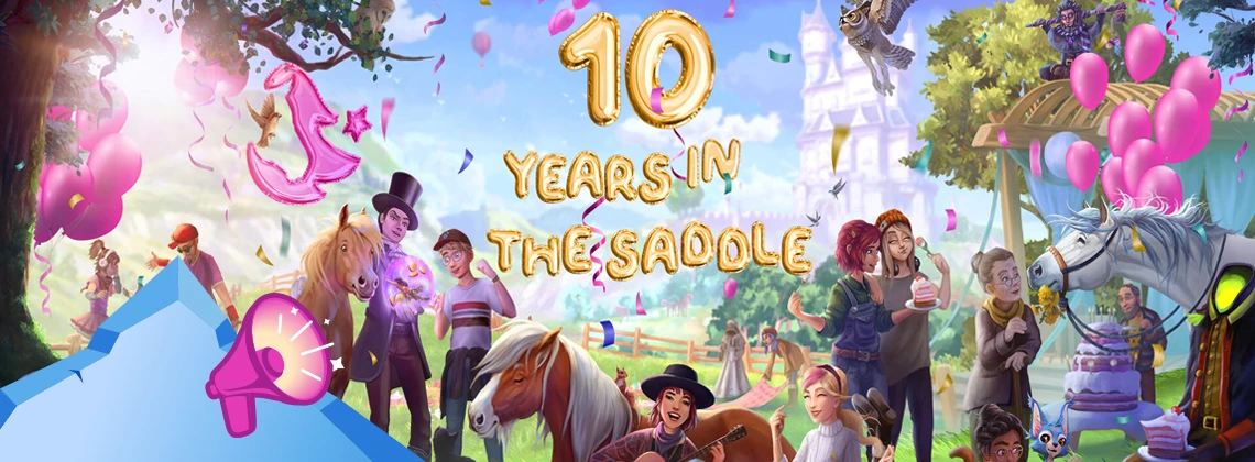 Началось празднование десятой годовщины Star Stable, игроков ждет множество событий и подарков