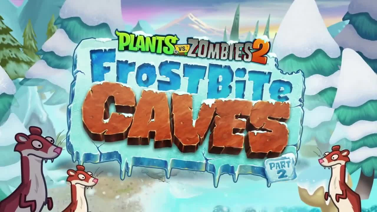 Plants vs. Zombies 2 "Трейлер Frostbite caves part 2"