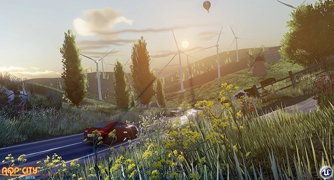 Как выглядела бы игра GTA V на движке Unreal Engine 4